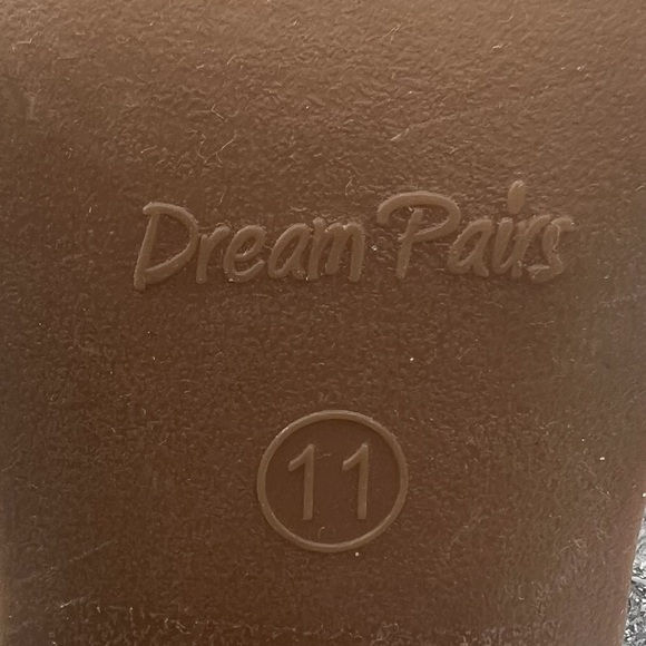 Dream Pairs Silver Glitter Adjustable Ankle Strap Heels Size 11 Women’s - Picture 2 of 8